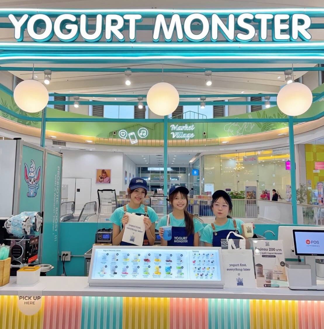 Yogurt Monster เปิดแล้วที่ Market Village Suvarnabhumi เติมความสดชื่นให้ทุกวันของคุณ